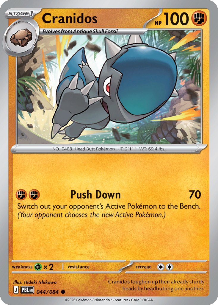 Cranidos - Pitch Black #044/084