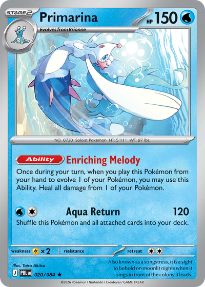 Primarina - Pitch Black #020/084