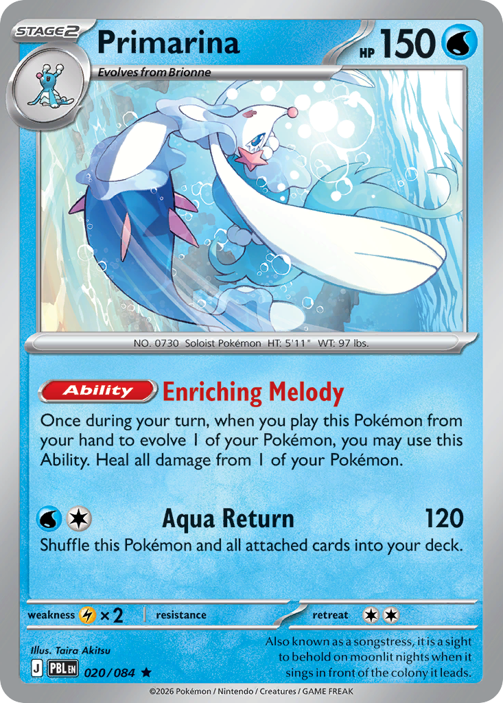 Primarina - Pitch Black #020/084