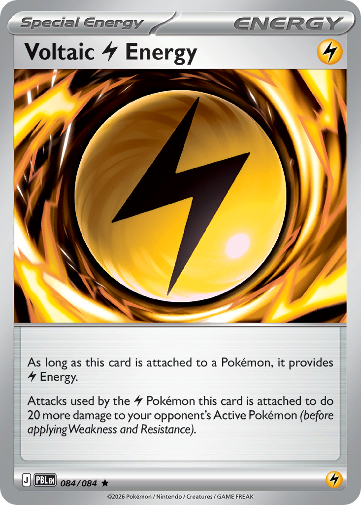 Voltaic Lightning Energy - Pitch Black #084/084