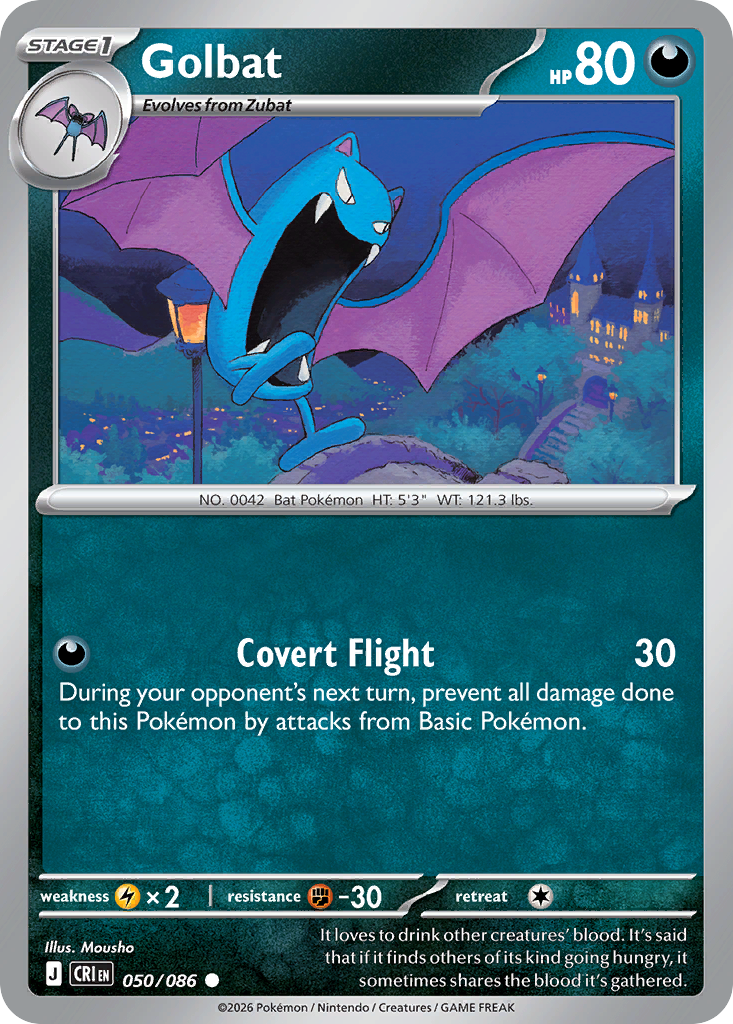 Golbat - Chaos Rising #050/086