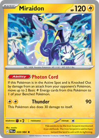 Miraidon - Pitch Black #028/084