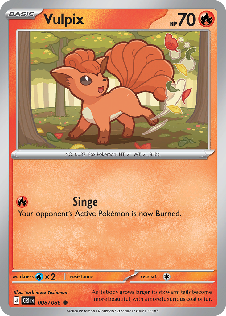Vulpix - Chaos Rising #008/086